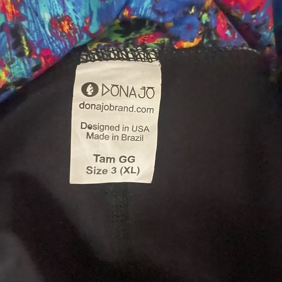 Dona Jo Ultimate Shakira Skort Ruffle Back Tennis Pickleball Abstract Print - Picture 5 of 6